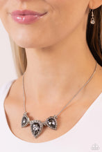 Load image into Gallery viewer, Paparazzi Majestic Met Ball - Silver Necklace
