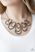 Load image into Gallery viewer, Paparazzi Terra Storm - Black Necklace
