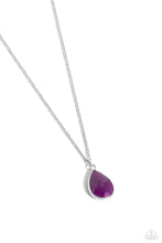 Load image into Gallery viewer, Paparazzi Sparkling Stones - Purple Necklace
