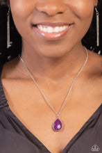 Load image into Gallery viewer, Paparazzi Sparkling Stones - Purple Necklace
