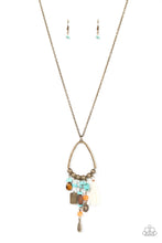 Load image into Gallery viewer, Paparazzi Listen To Your Soul - Brass Necklace
