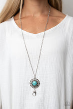 Load image into Gallery viewer, Paparazzi Sahara Suburb - Blue Lanyard

