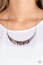 Load image into Gallery viewer, Paparazzi Bejeweled Baroness - Purple Necklace
