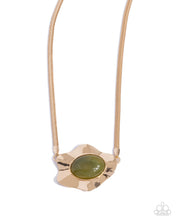 Load image into Gallery viewer, Paparazzi Sideways Shimmer - Green Necklace
