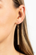 Load image into Gallery viewer, Paparazzi After The Artifact - Gold Necklace
