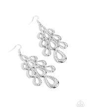 Load image into Gallery viewer, Paparazzi In A Hurry - White Earrings
