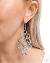 Load image into Gallery viewer, Paparazzi In A Hurry - White Earrings
