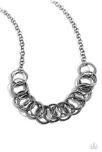 Load image into Gallery viewer, Paparazzi Heavy Metal Hero - Black Necklace
