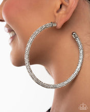 Load image into Gallery viewer, Paparazzi Classy Condition - White Earrings

