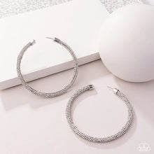 Load image into Gallery viewer, Paparazzi Classy Condition - White Earrings
