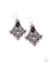 Load image into Gallery viewer, Paparazzi Lattice Legacy - Purple Earrings
