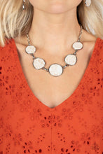 Load image into Gallery viewer, Paparazzi Santa Fe Flats - White Necklace
