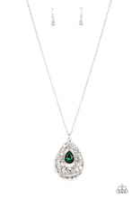 Load image into Gallery viewer, Paparazzi Glitz And GLOW - Green Necklace
