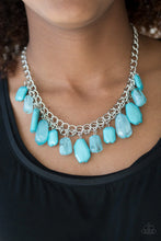 Load image into Gallery viewer, Paparazzi Glacier Goddess - Blue Necklace
