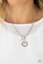 Load image into Gallery viewer, Paparazzi With My Whole Heart - Red Necklace
