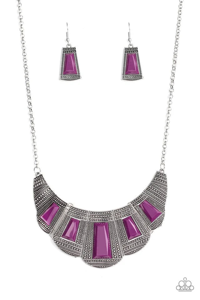 Paparazzi Lion Den - Purple Necklace