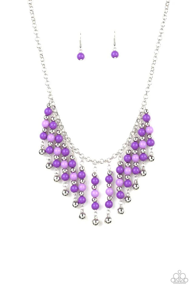 Paparazzi Your SUNDAES Best - Purple Necklace