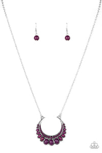 Paparazzi Count To Zen - Purple Necklace