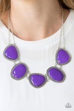 Load image into Gallery viewer, Paparazzi Viva La VIVID - Purple Necklace
