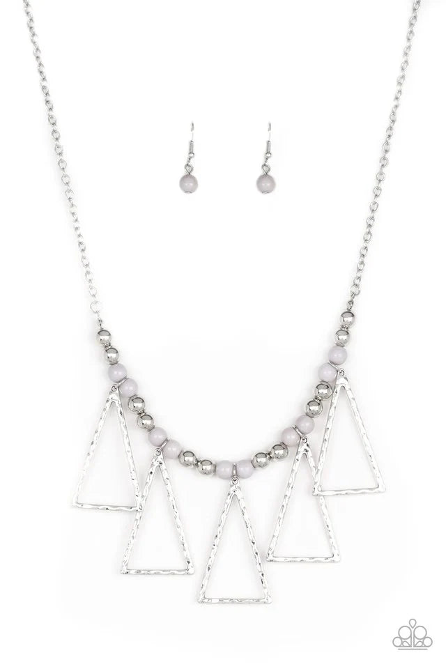 Paparazzi Terra Nouveau - Silver Necklace