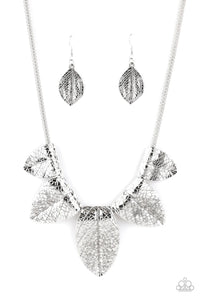 Paparazzi Garden Gatherer - Silver Necklace