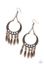 Load image into Gallery viewer, Paparazzi Day To Daydream - Copper Earrings
