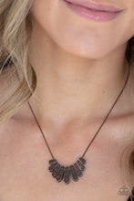 Load image into Gallery viewer, Paparazzi Monumental March - Copper Necklace
