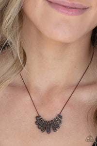 Paparazzi Monumental March - Copper Necklace