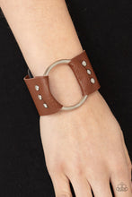 Load image into Gallery viewer, Paparazzi Moto Mayhem - Brown Bracelet

