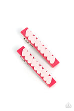 Load image into Gallery viewer, Paparazzi Cutely Cupid - Pink Hair Accessory
