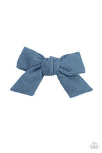 Load image into Gallery viewer, Paparazzi Corduroy Cowgirl - Blue Hair Accessory

