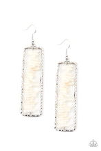 Load image into Gallery viewer, Paparazzi Don’t QUARRY, Be Happy - White Earrings
