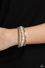 Load image into Gallery viewer, Paparazzi Effulgent Exchange - White Bracelet
