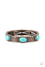 Load image into Gallery viewer, Paparazzi Desert Skyline - Copper Bracelet
