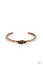 Load image into Gallery viewer, Paparazzi Free Spirited Shimmer - Copper Bracelet
