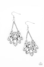 Load image into Gallery viewer, Paparazzi Prismatically Pageantry - White Earrings
