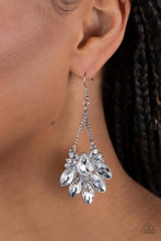 Load image into Gallery viewer, Paparazzi Prismatically Pageantry - White Earrings
