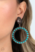 Load image into Gallery viewer, Paparazzi Playfully Prairie - Copper Earrings
