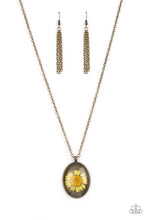 Load image into Gallery viewer, Paparazzi Prairie Passion - Yellow Necklace
