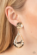 Load image into Gallery viewer, Paparazzi Metallic Magic - Gold Earrings

