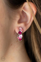 Load image into Gallery viewer, Paparazzi Cosmic Celebration - Pink Earrings

