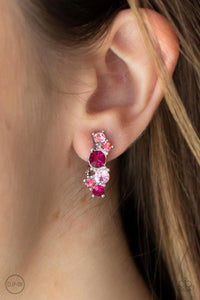 Paparazzi Cosmic Celebration - Pink Earrings