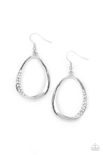 Load image into Gallery viewer, Paparazzi Fiercely Flauntable - White Earrings

