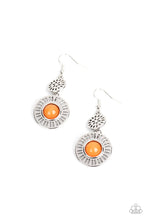 Load image into Gallery viewer, Paparazzi Ocean Orchard - Orange Earrings
