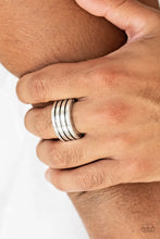 Load image into Gallery viewer, Paparazzi Zip Line - Silver Ring
