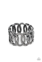 Load image into Gallery viewer, Paparazzi Industrial Indulgence - Black Bracelet
