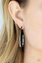 Load image into Gallery viewer, Paparazzi Reporting For Duty - Black Earrings
