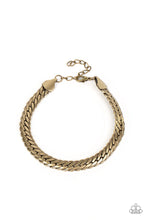Load image into Gallery viewer, Paparazzi Cargo Couture - Brass Bracelet
