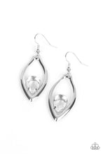 Load image into Gallery viewer, Paparazzi Beautifully Bejeweled - White Earrings
