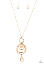 Load image into Gallery viewer, Paparazzi Mermaid Maestoso - Gold Lanyard
